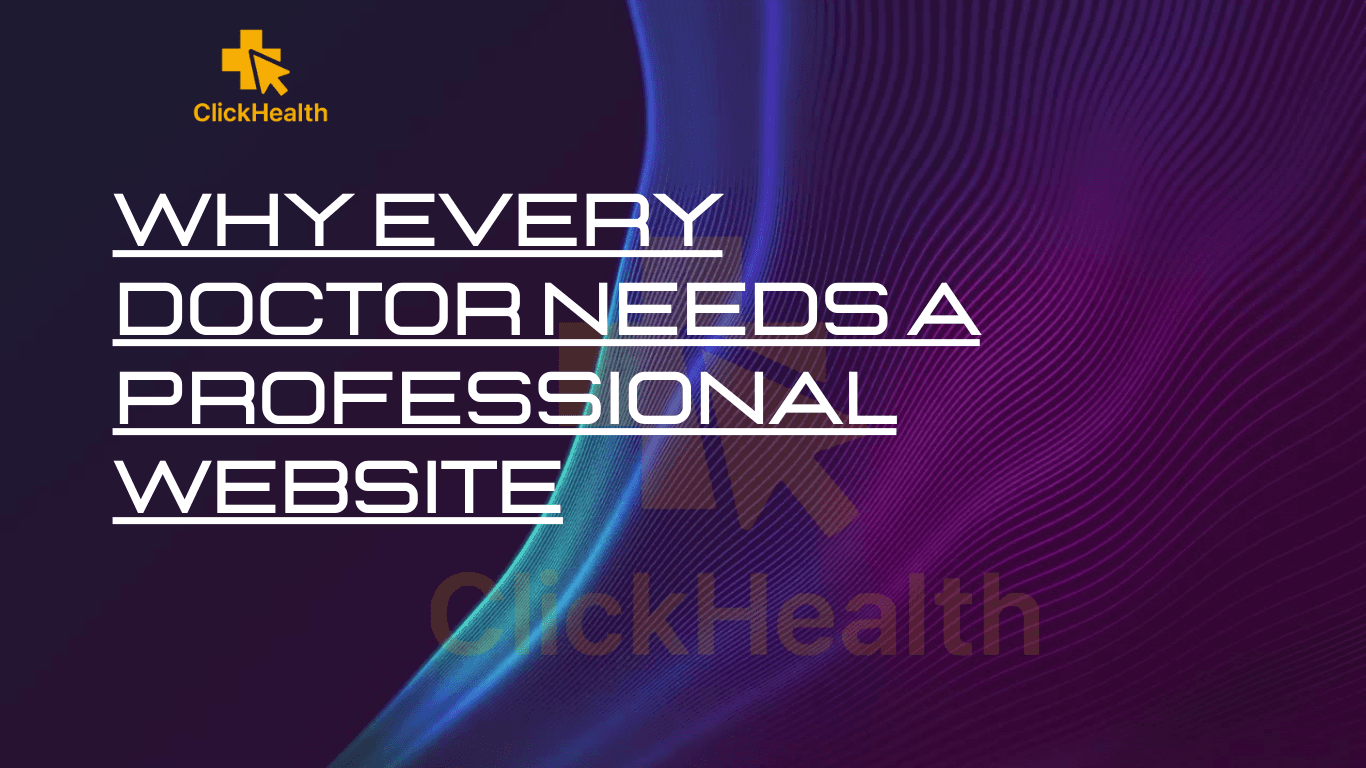 Why Every Doctor Needs a Professional Website: Health Impact & Income Growth
